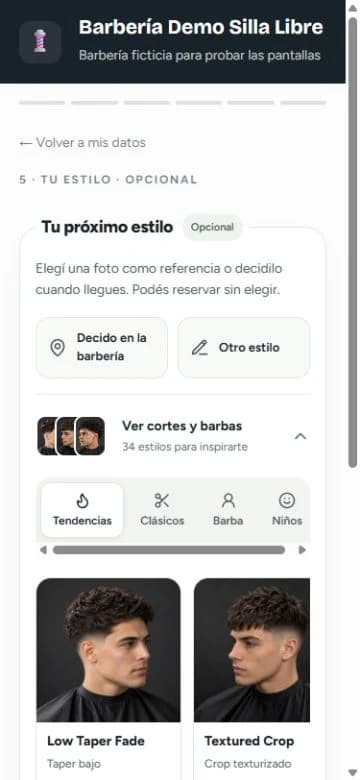Paso 3: Elige su estilo
